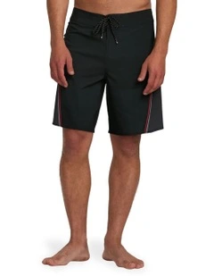 Straddie Airlite Boardshorts in Black