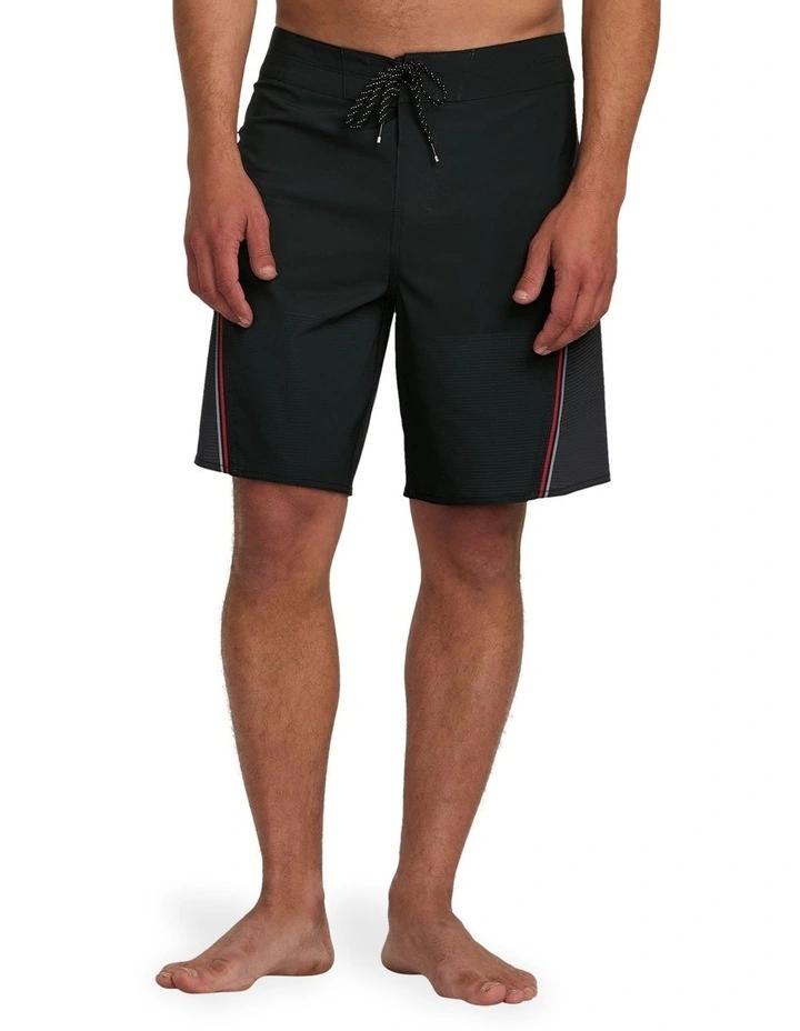 Straddie Airlite Boardshorts in Black image 1