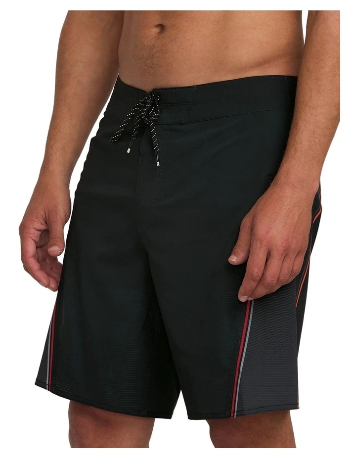 Straddie Airlite Boardshorts in Black image 4