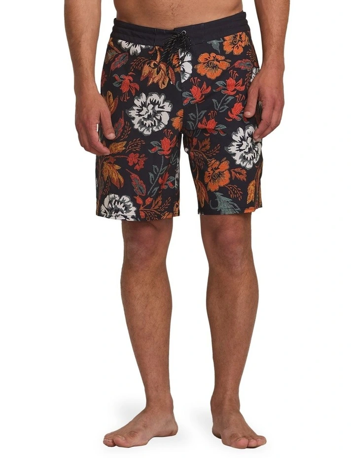 Sundays Lo Tide Boardshorts in Black image 1