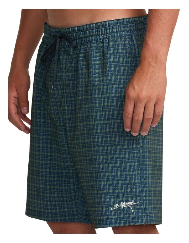 Slider Layback Swim Shorts in Multi image 4