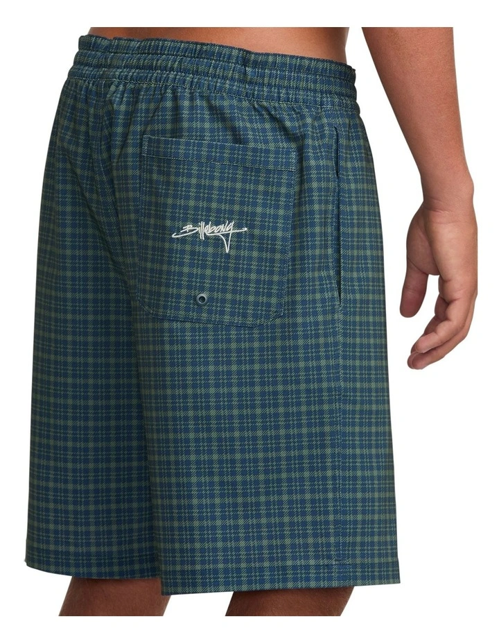 Slider Layback Swim Shorts in Multi image 5