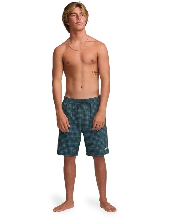 Slider Layback Swim Shorts in Multi image 6