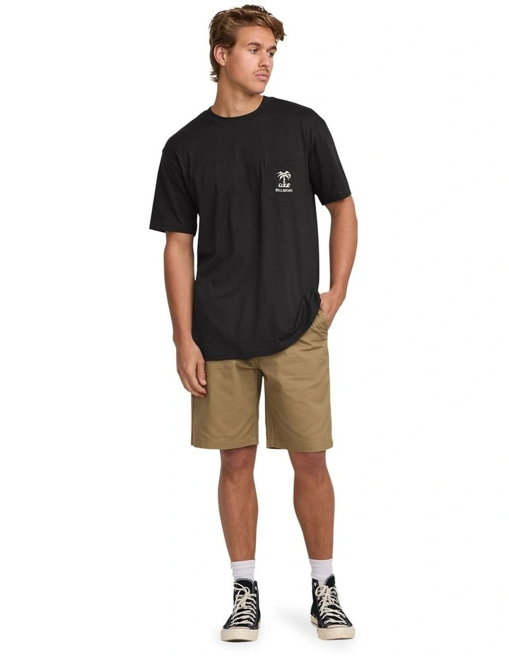 Troppo Premium T-shirt in Black image 5