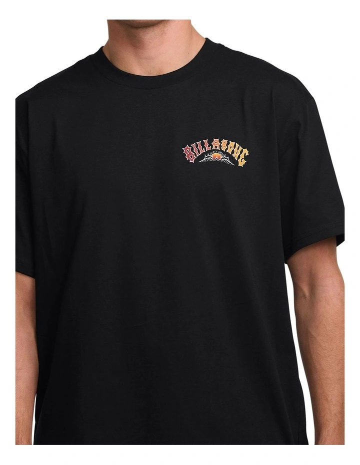 Throwback Regular T-shirt in Black image 4