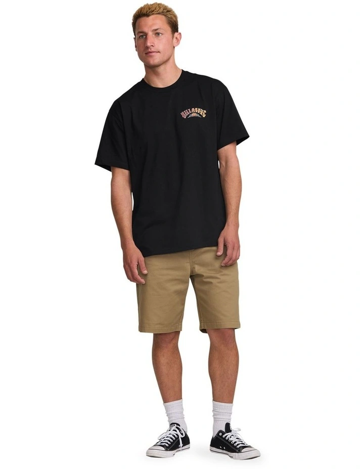 Throwback Regular T-shirt in Black image 5