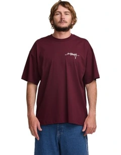 Trucker Original Fit T-shirt in Plum