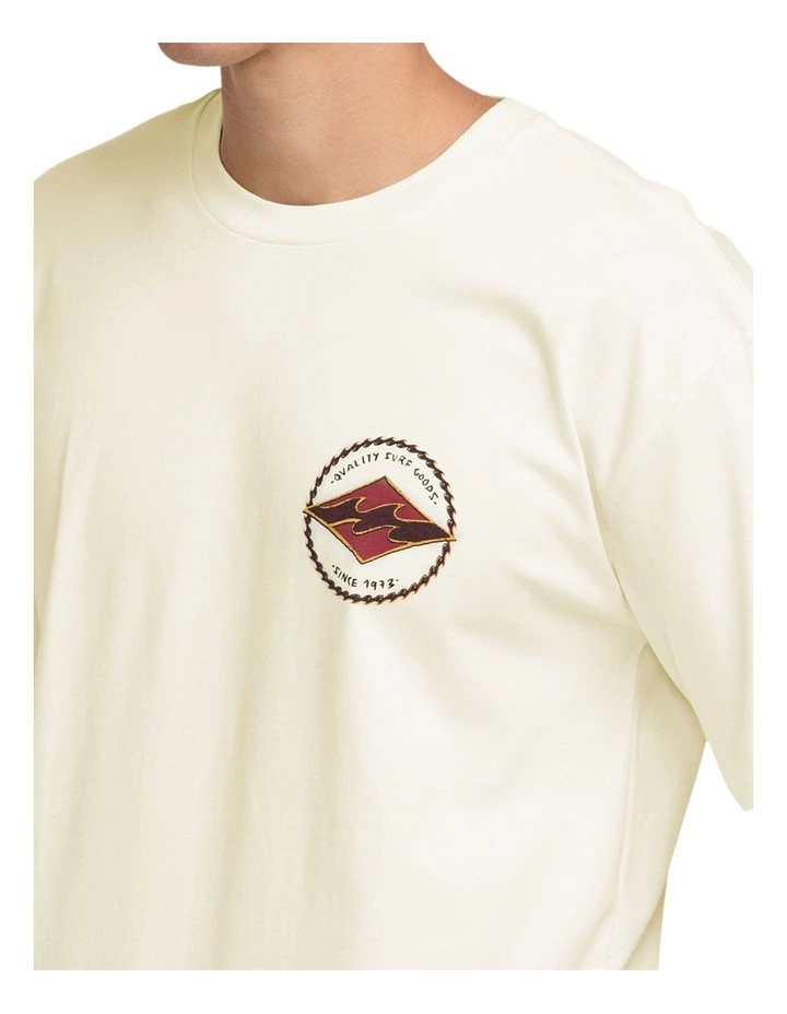 Rotor Diamond T-shirt in White image 4