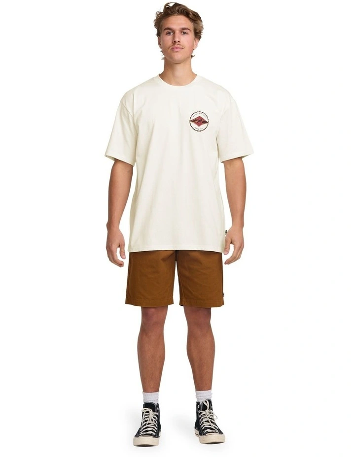Rotor Diamond T-shirt in White image 5