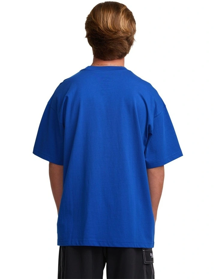 Bong Pill Original Fit T-shirt in Cobalt image 2