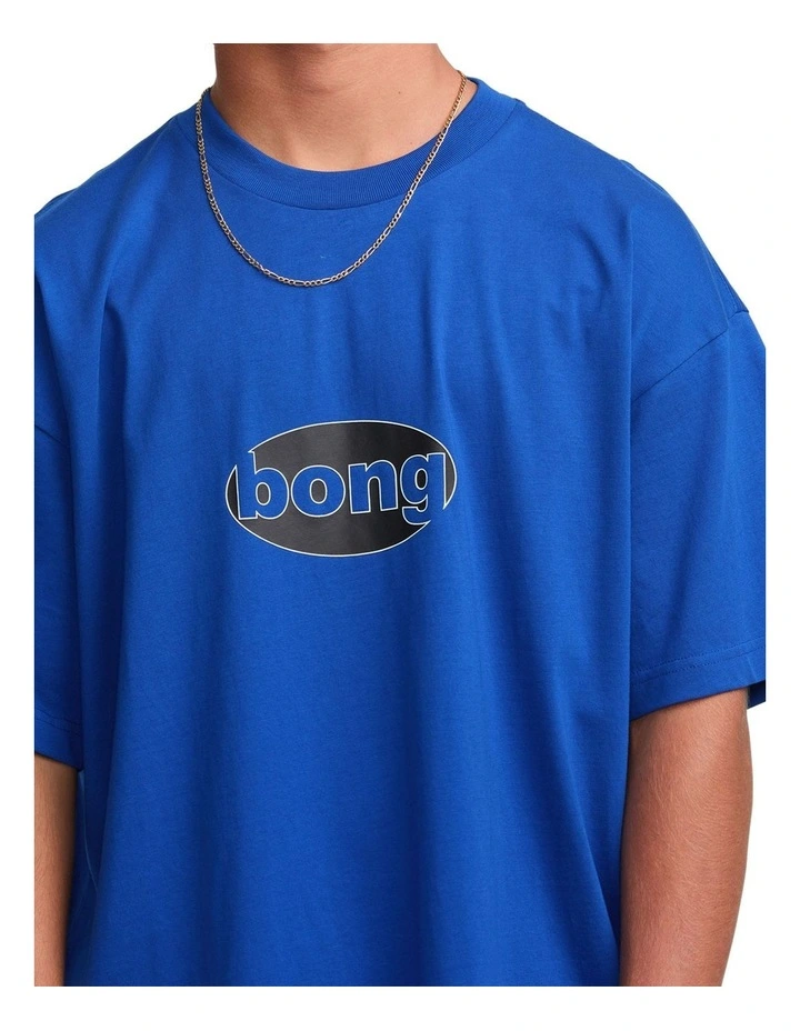 Bong Pill Original Fit T-shirt in Cobalt image 4