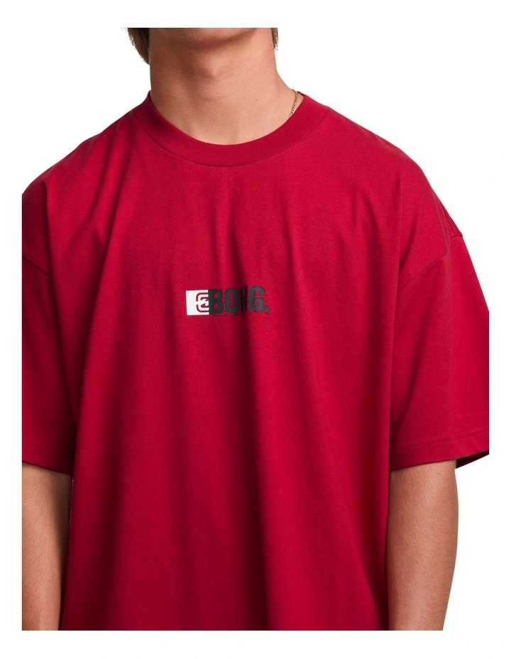 Bong Original Fit T-shirt in Red image 4