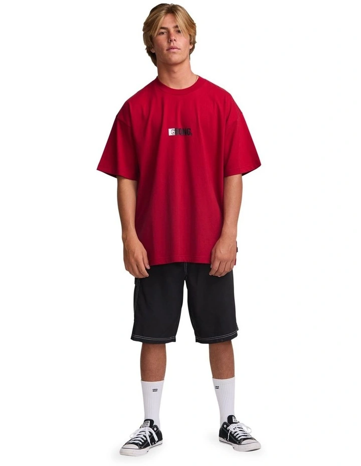 Bong Original Fit T-shirt in Red image 5