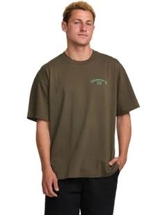 Y2K Arch Original Fit T-shirt in Brown