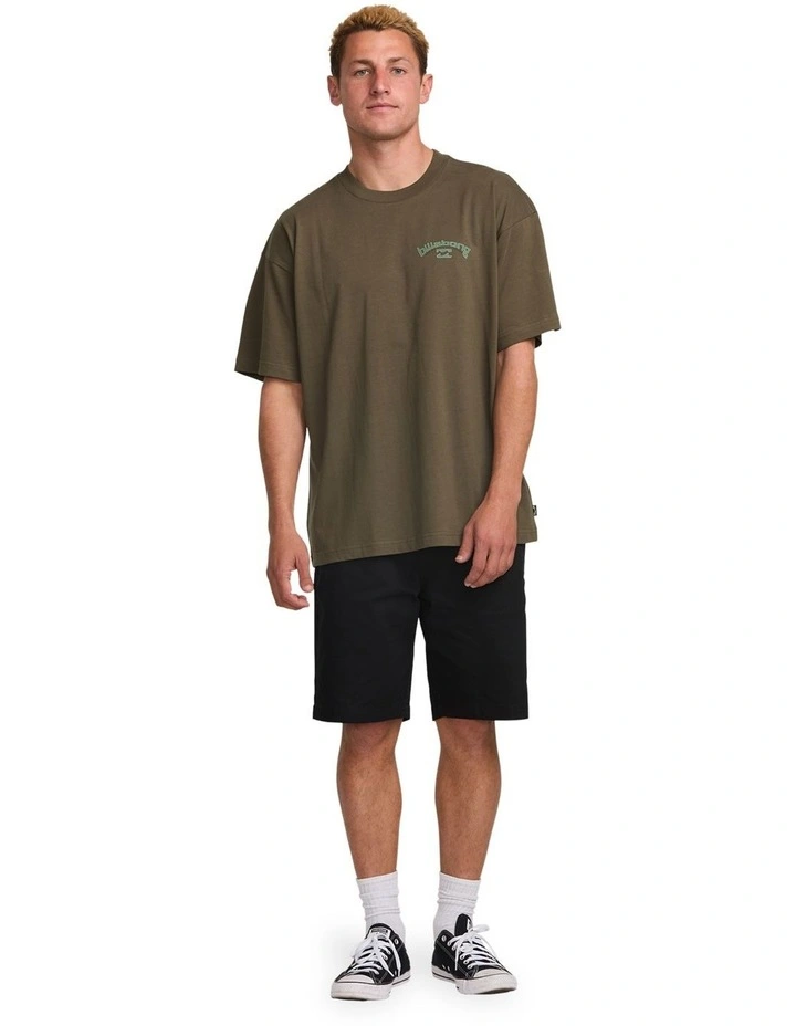 Y2K Arch Original Fit T-shirt in Brown image 5