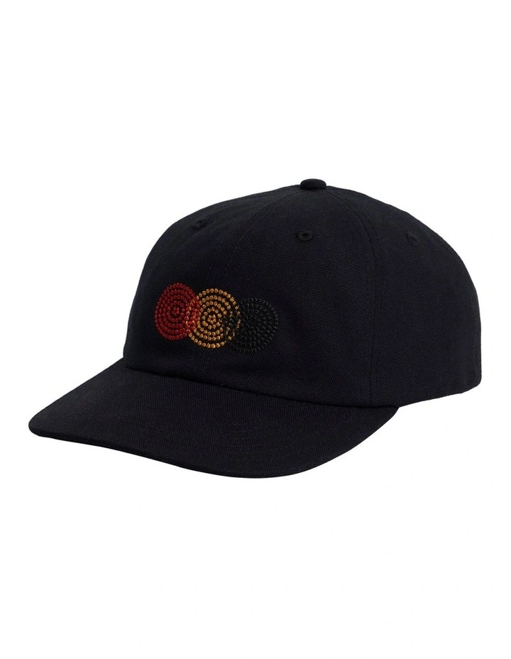 Otis Waterhole Snapback Cap in Black image 1