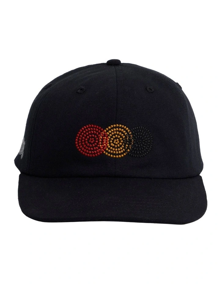 Otis Waterhole Snapback Cap in Black image 3
