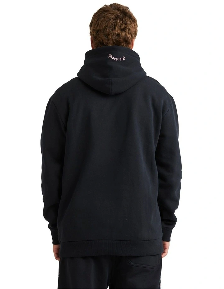 Occy Raging Bull Pop Hoodies in Black image 2