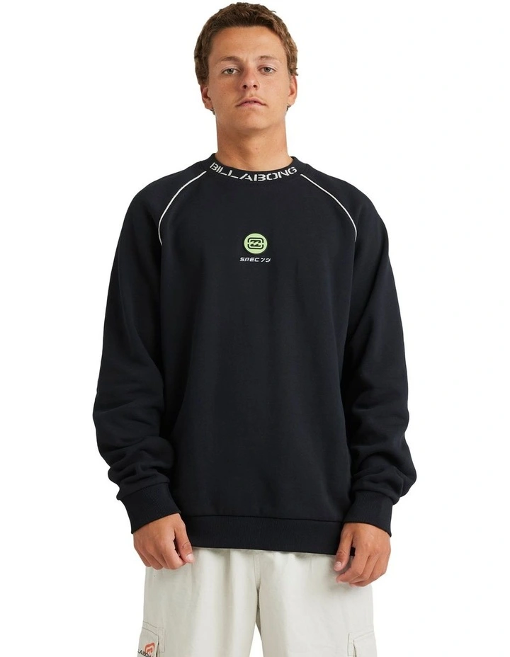 Spec 73 Crew Neck Sweater in Black image 1