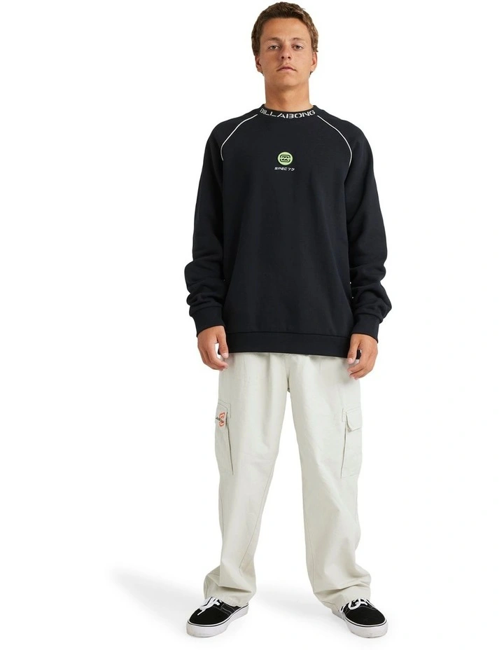 Spec 73 Crew Neck Sweater in Black image 5