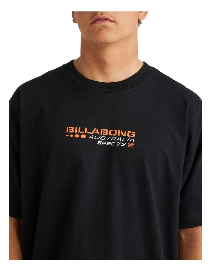 Spec 73 Type Short Sleeve T-shirt in Black image 4