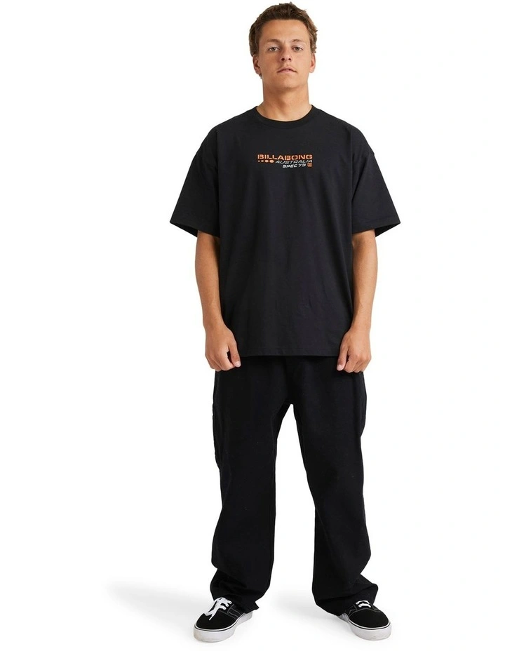 Spec 73 Type Short Sleeve T-shirt in Black image 5