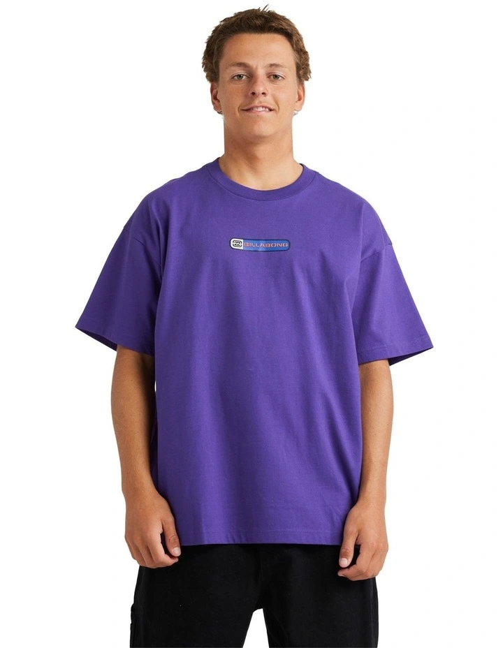 Spec 73 Pill Short Sleeve T-shirt in Purple image 1