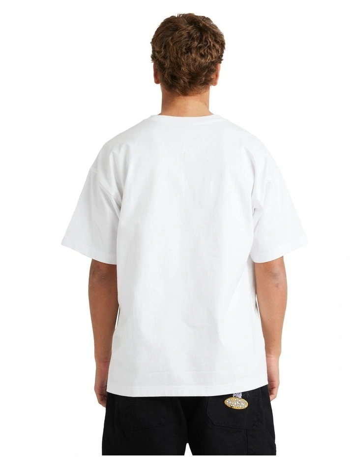 Spec 73 World Short Sleeve T-shirt in White image 2