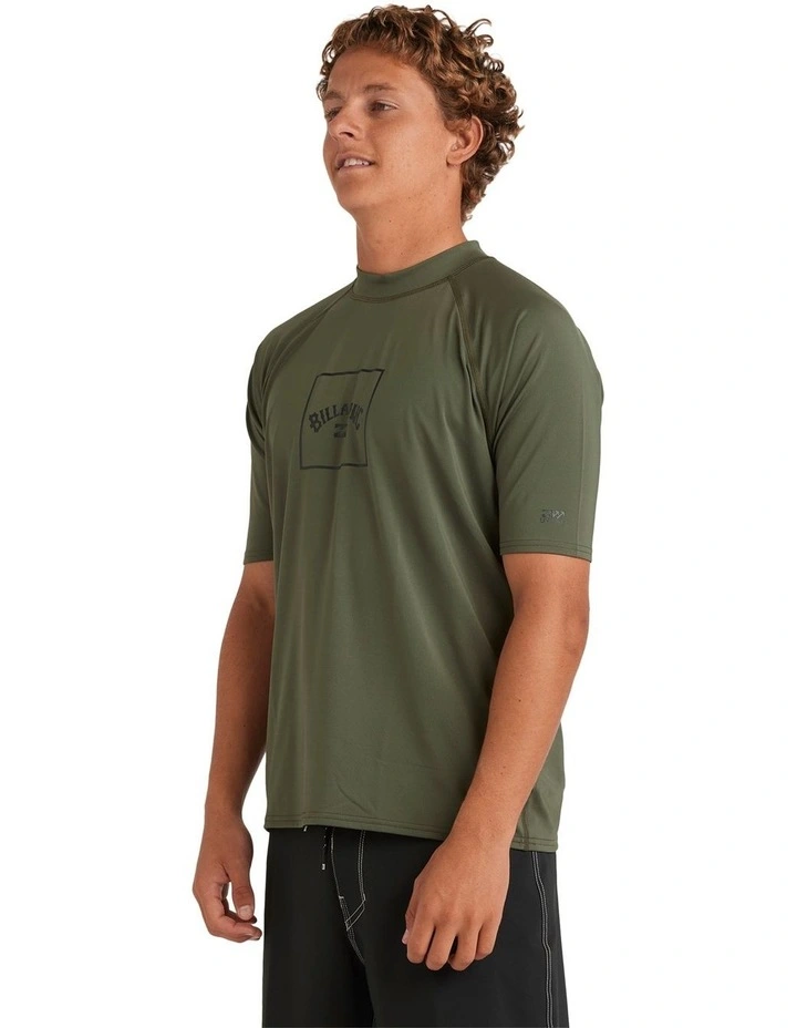 Heritage Arch Surf Shirt in Green image 3