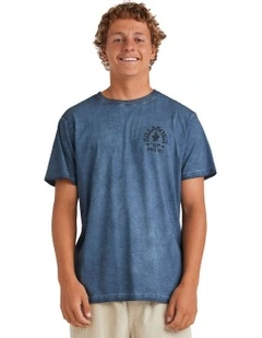Big Wave Shaz T-shirt in Bliue