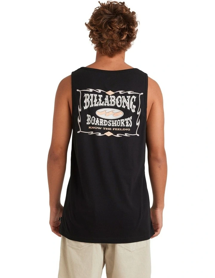 Double Spread Tank in Black image 2