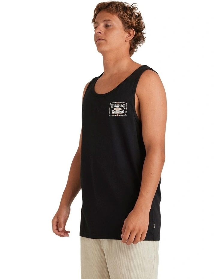 Double Spread Tank in Black image 3