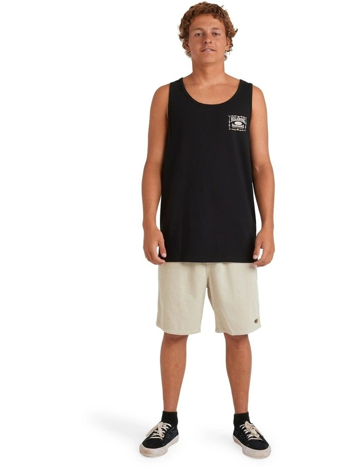 Double Spread Tank in Black image 5