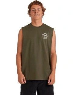Snakey Arch Tank in Green
