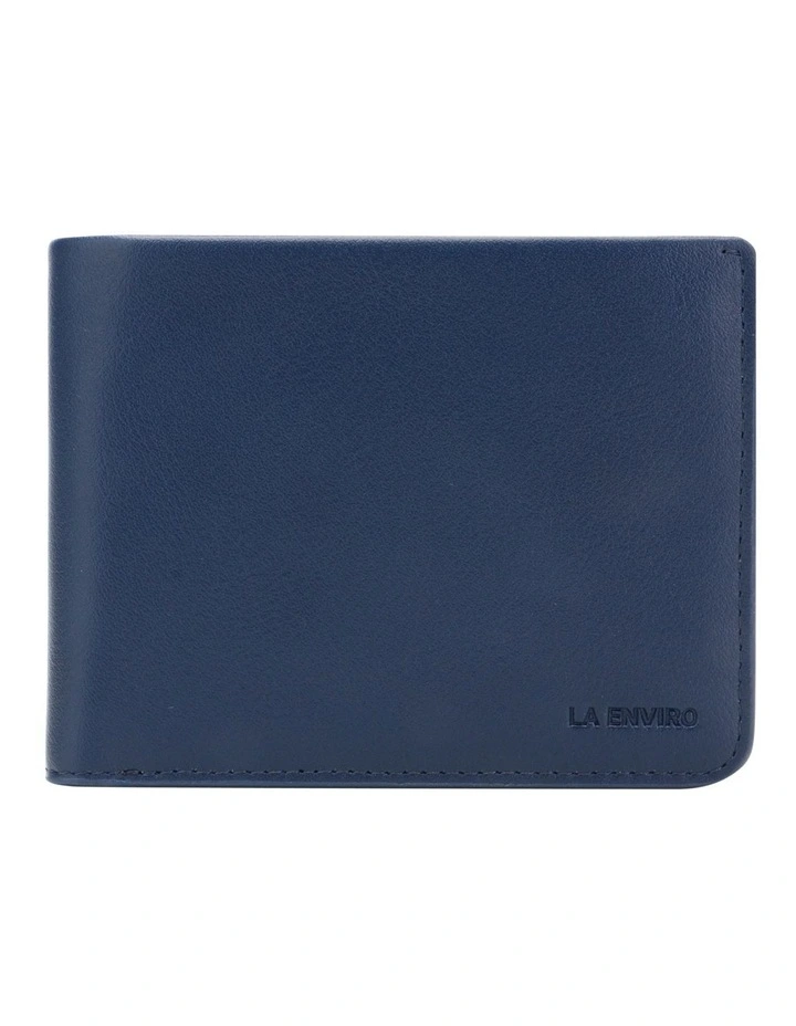 Newtown Vegan Leather Wallet in Blue image 2