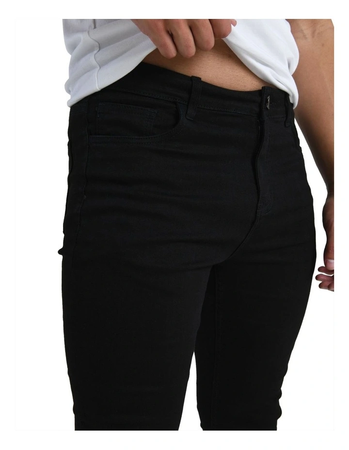 Kensington Jean in Charcoal Black image 6