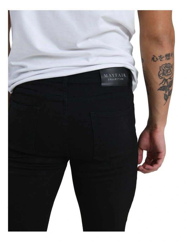 Kensington Jean in Charcoal Black image 7