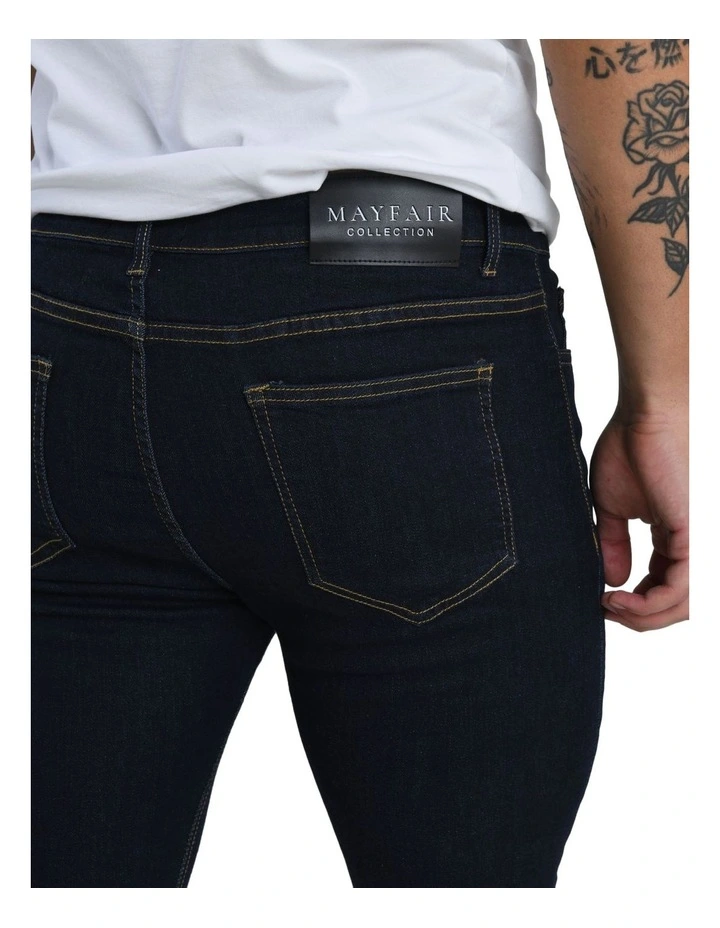 Exeter Jean in Dark Denim image 7