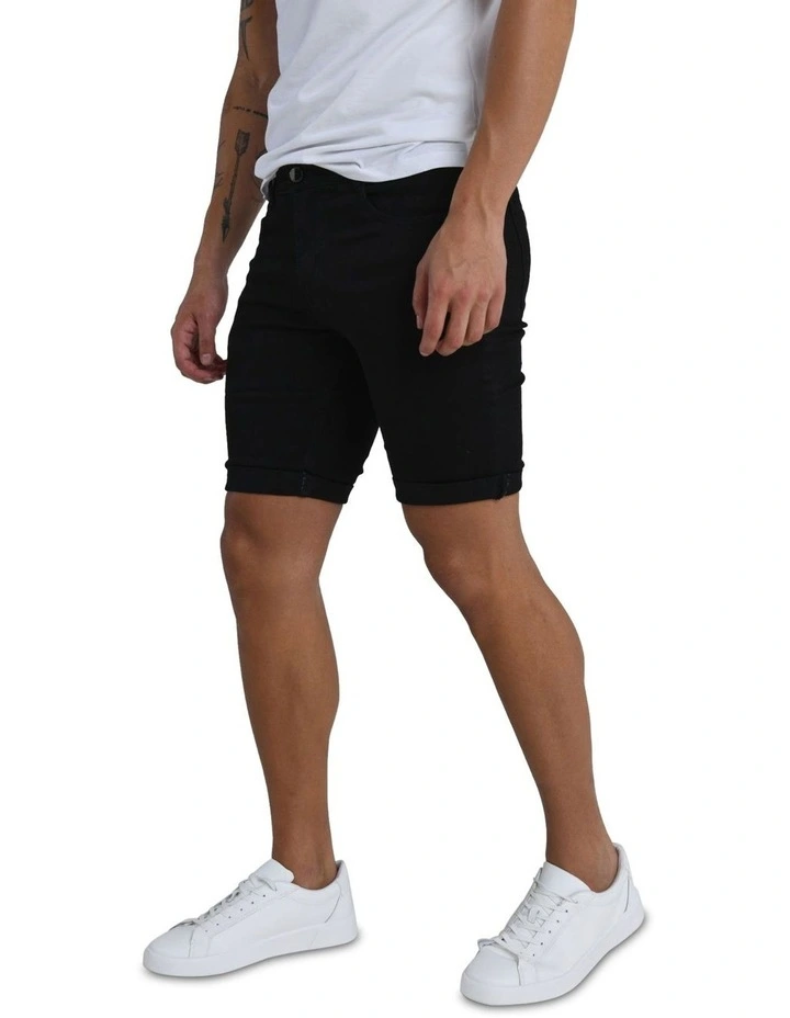 Mersea Short in Black image 3