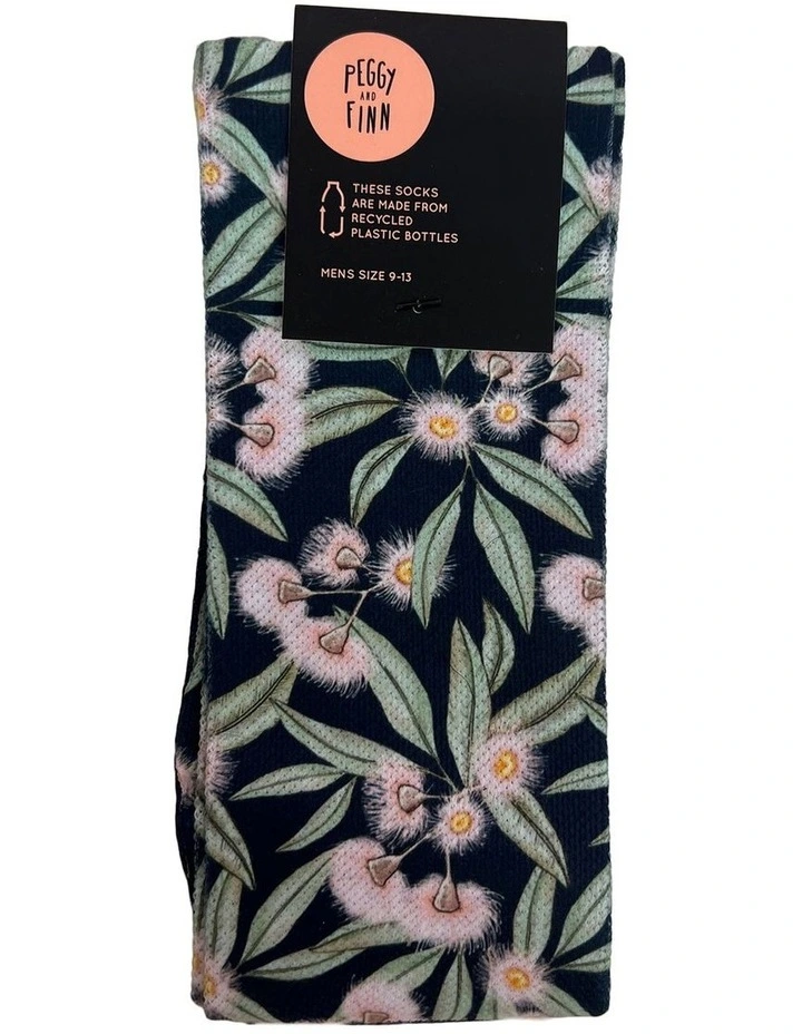 Flowering Gum Bow Tie Gift Set in Blue image 4