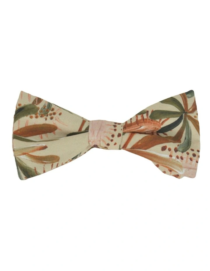 Grass Tree Bow Tie Gift Set in Nude image 1