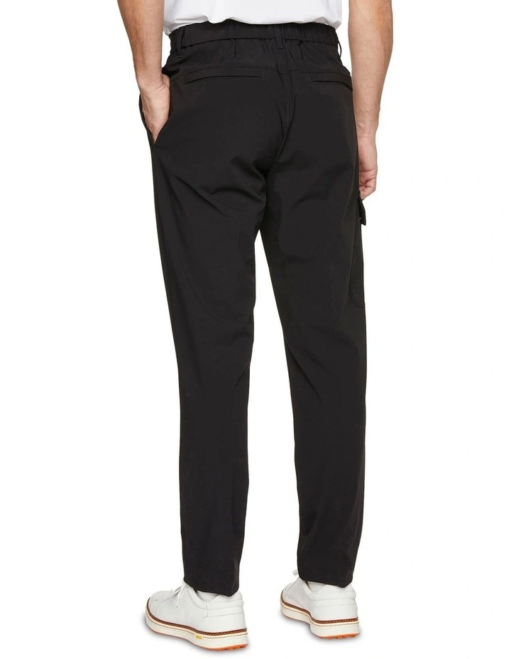 Gold Cargo Pant in Black image 2