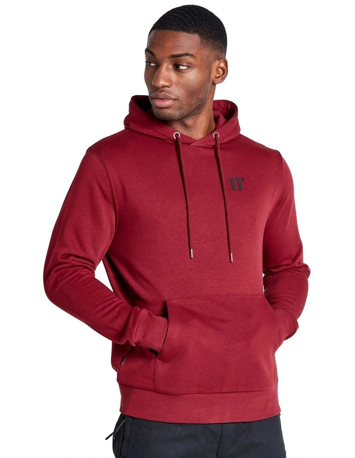 Core Pullover Hoodie in Pomegranate image 5