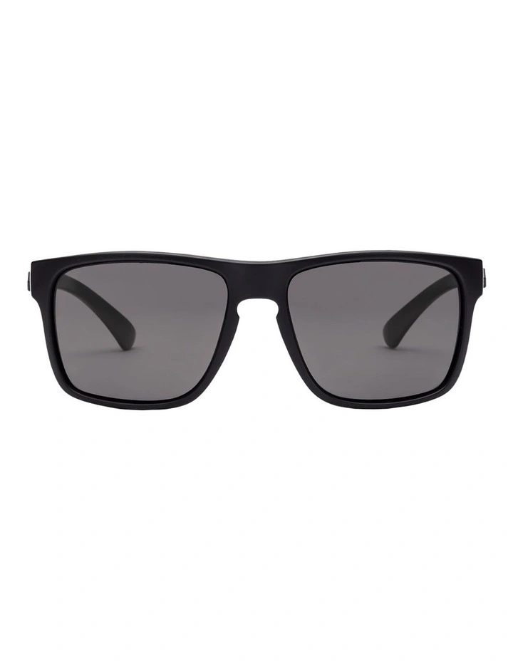 Trick Sunglasses in Matte Black/Grey Polar image 1