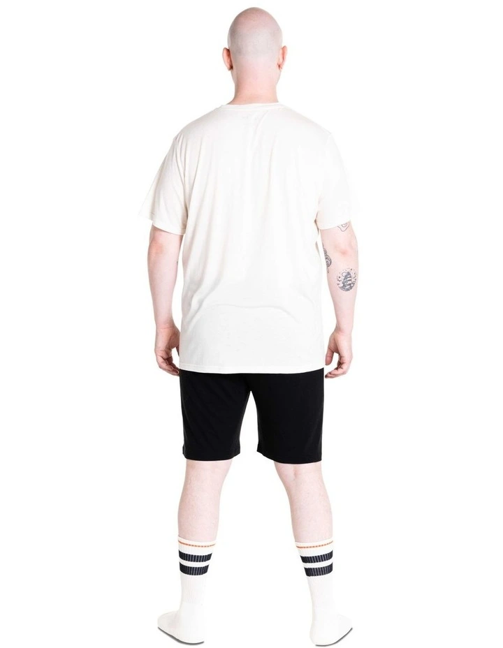 Classic T-shirt in Snow image 2