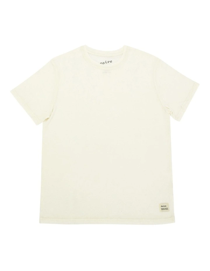 Classic T-shirt in Snow image 3