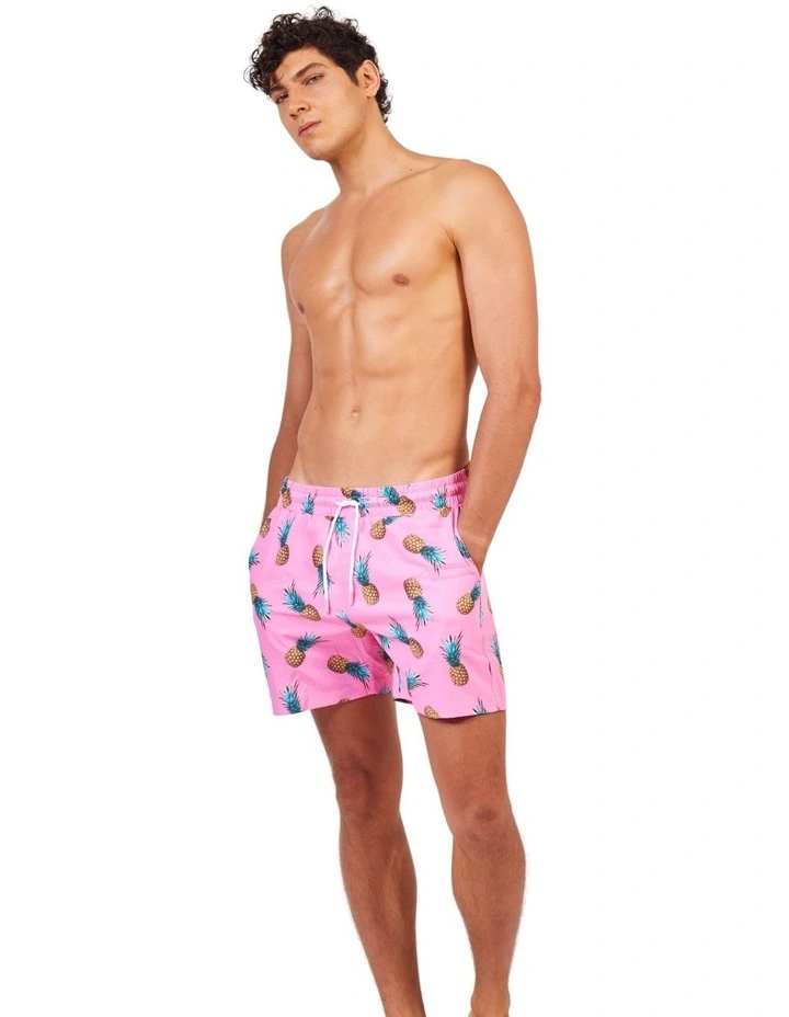 QUACK SWIM SHORT IN PINK