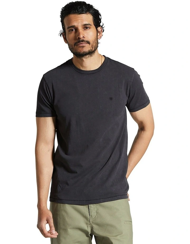 Vintage Reserve Short Sleeve Tee in Black image 1