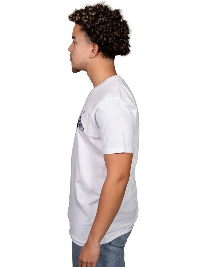 Cloak and Dagger Bee T shirt in White image 3