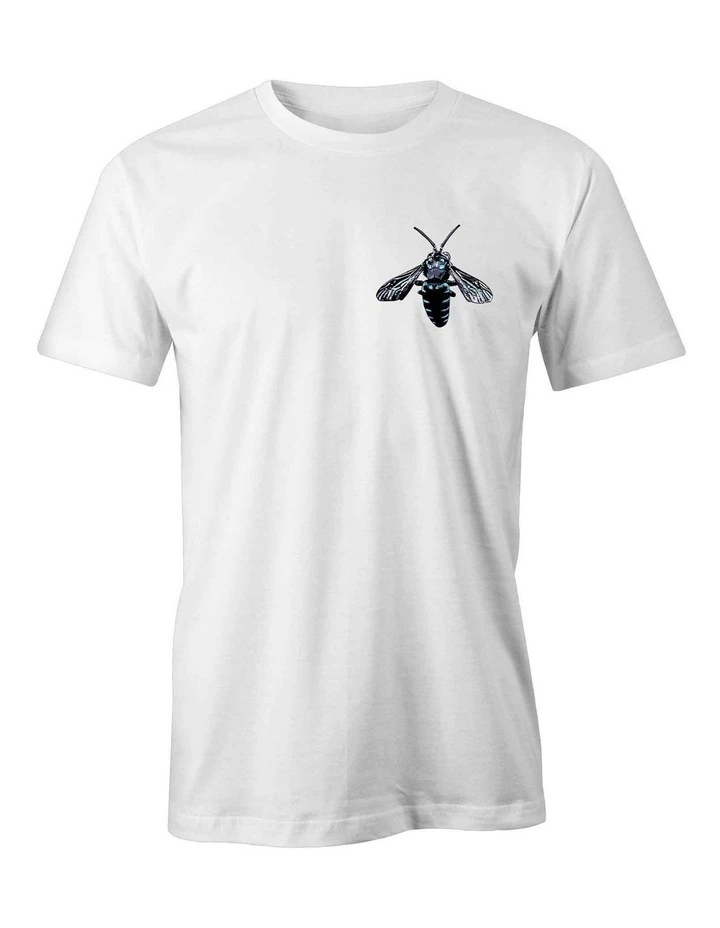Cloak and Dagger Bee T shirt in White image 4